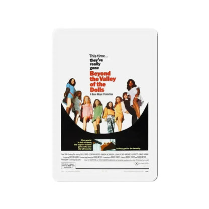 BEYOND THE VALLEY OF THE DOLLS 1970 Movie Poster - Refrigerator Magnet - The Sticker Space