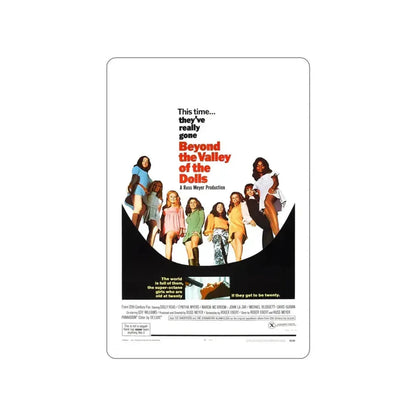 BEYOND THE VALLEY OF THE DOLLS 1970 Movie Poster STICKER Vinyl Die-Cut Decal 4 Inch - The Sticker Space