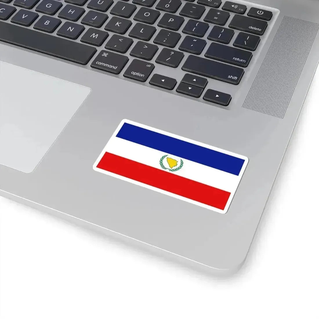 BH Fourth Alternative Flag of Second Proposal (Bosnia and Herzegovina) STICKER Vinyl Kiss-Cut Decal - The Sticker Space