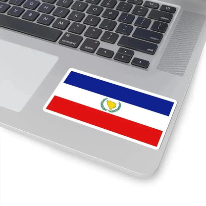 BH Fourth Alternative Flag of Second Proposal (Bosnia and Herzegovina) STICKER Vinyl Kiss-Cut Decal - The Sticker Space