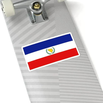 BH Fourth Alternative Flag of Second Proposal (Bosnia and Herzegovina) STICKER Vinyl Kiss-Cut Decal - The Sticker Space