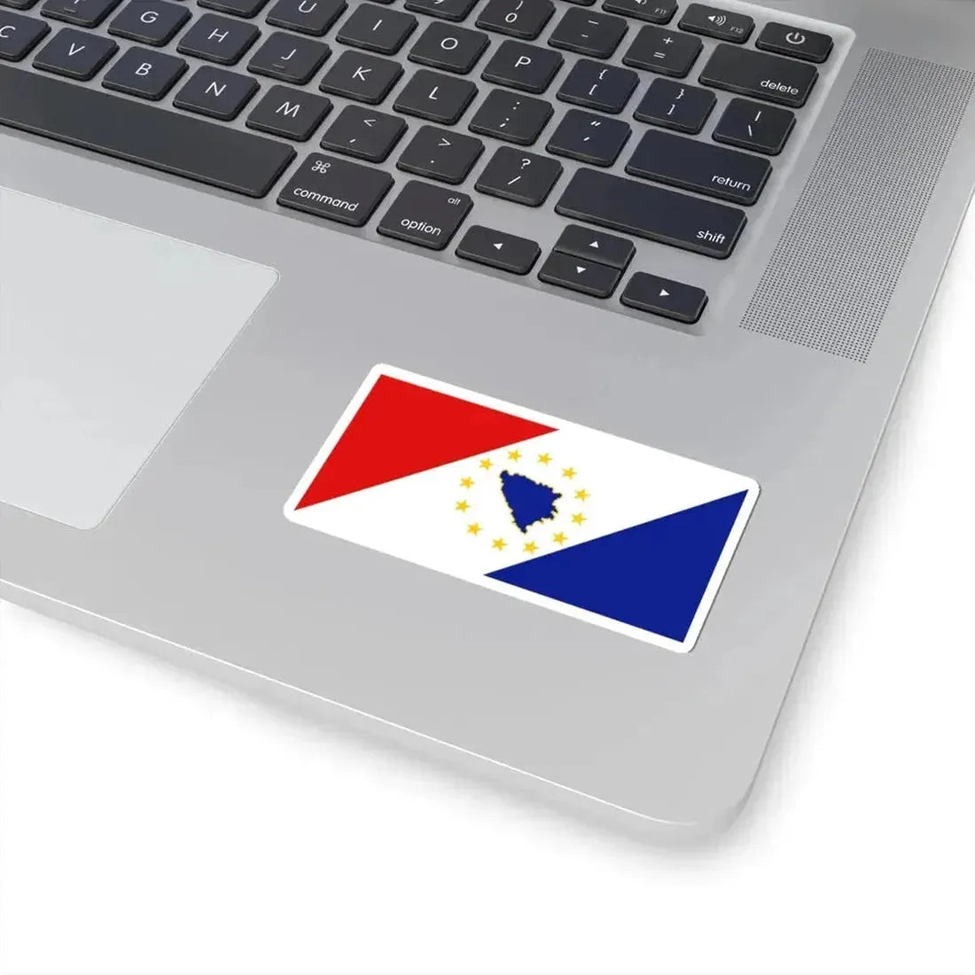 BH Second Alternative Flag of Second Proposal (Bosnia and Herzegovina) STICKER Vinyl Kiss-Cut Decal - The Sticker Space