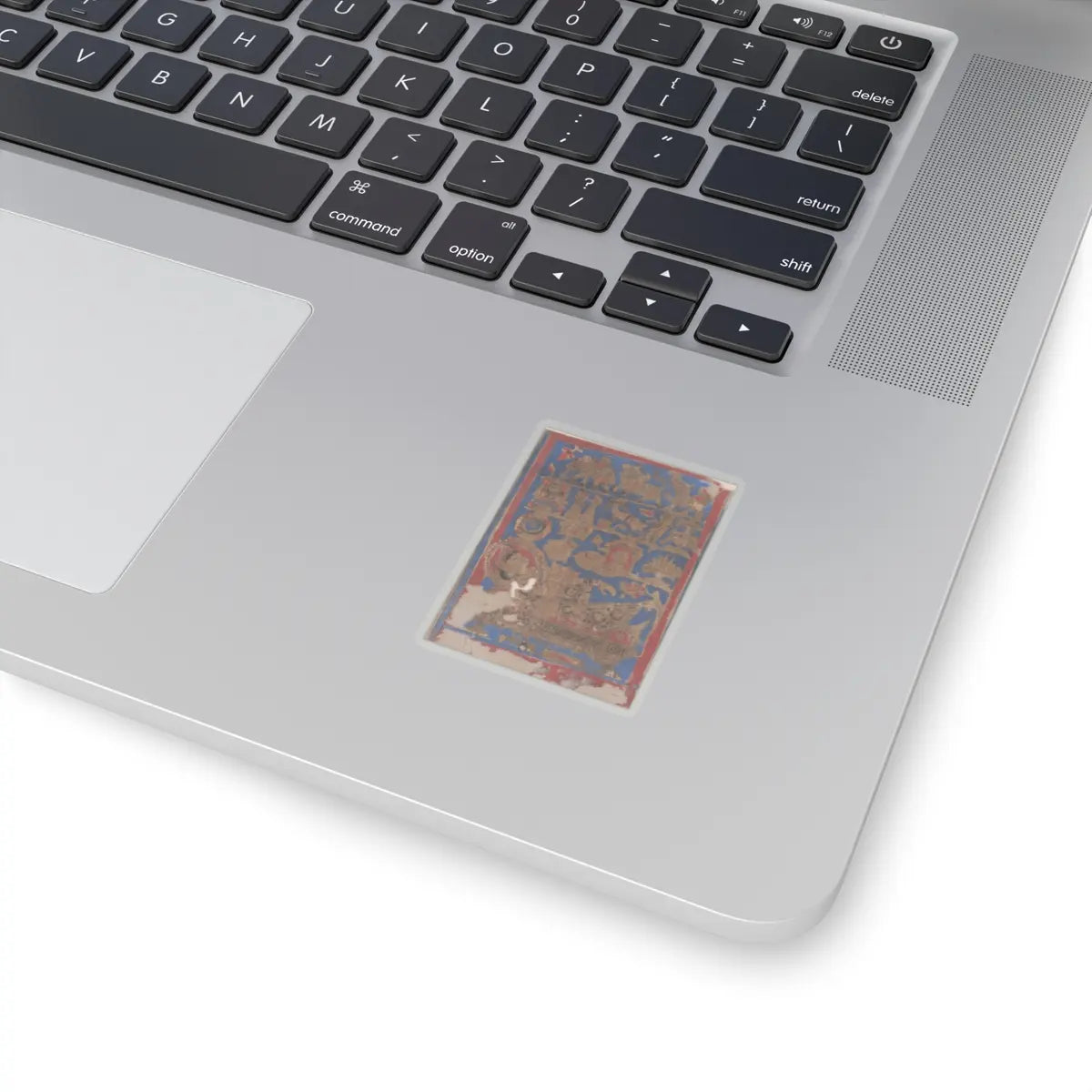 Bhadrabahu - Leaf from a Kalpa Sutra (Jain Book of Rituals) - 15th century v4 - STICKER Vinyl Kiss-Cut Decal