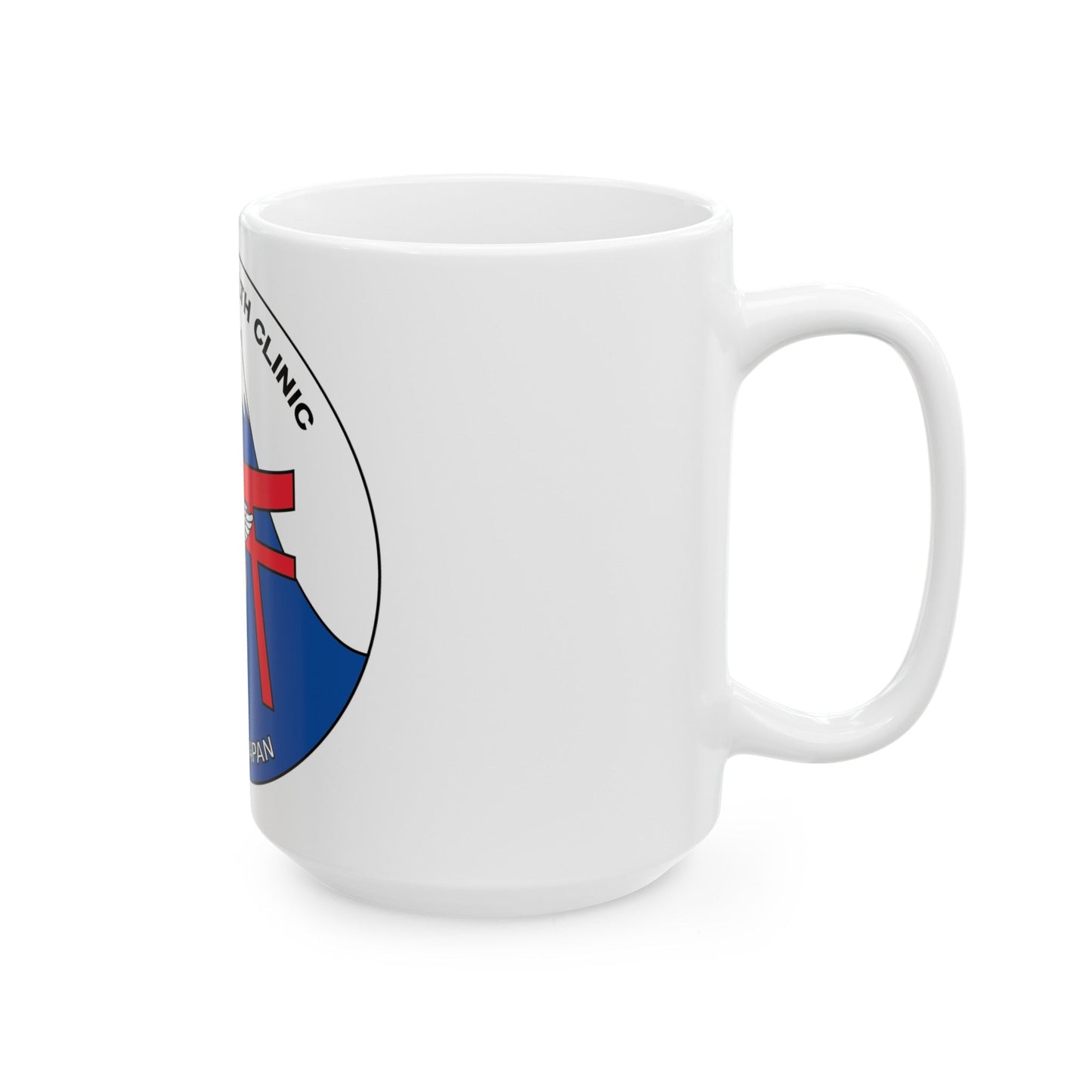 BHC Atsugi Japan (U.S. Navy) White Coffee Mug-The Sticker Space