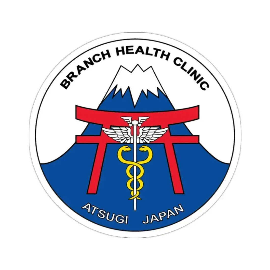 BHC Atsugi Japan (U.S. Navy) STICKER Vinyl Die-Cut Decal - The Sticker Space