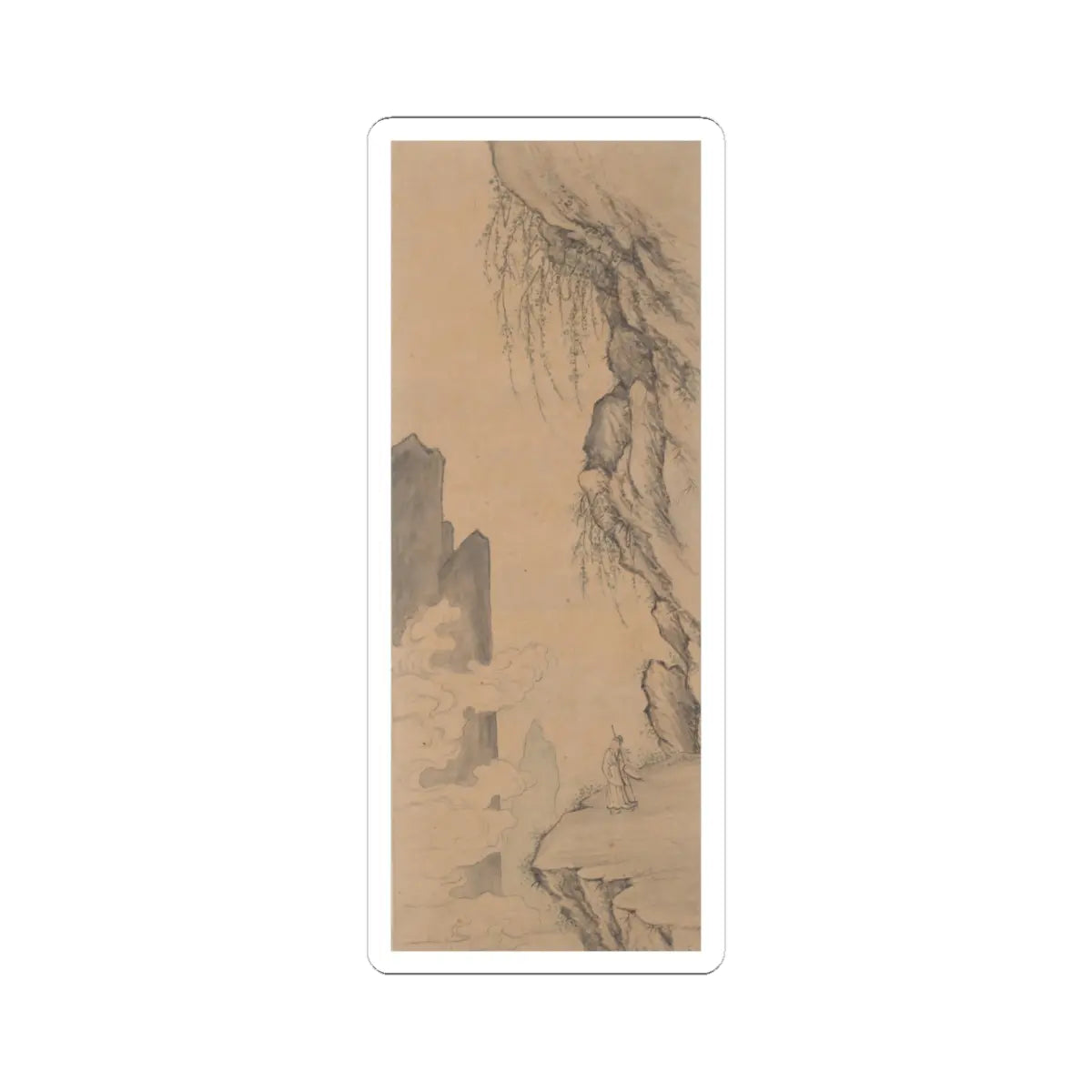 Bi Chang - Painting - 18th–19th century v5 - STICKER Vinyl Kiss-Cut Decal