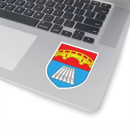 BIA Mosty COA (Belarus) (Coat of Arms) STICKER Vinyl Kiss-Cut Decal - The Sticker Space