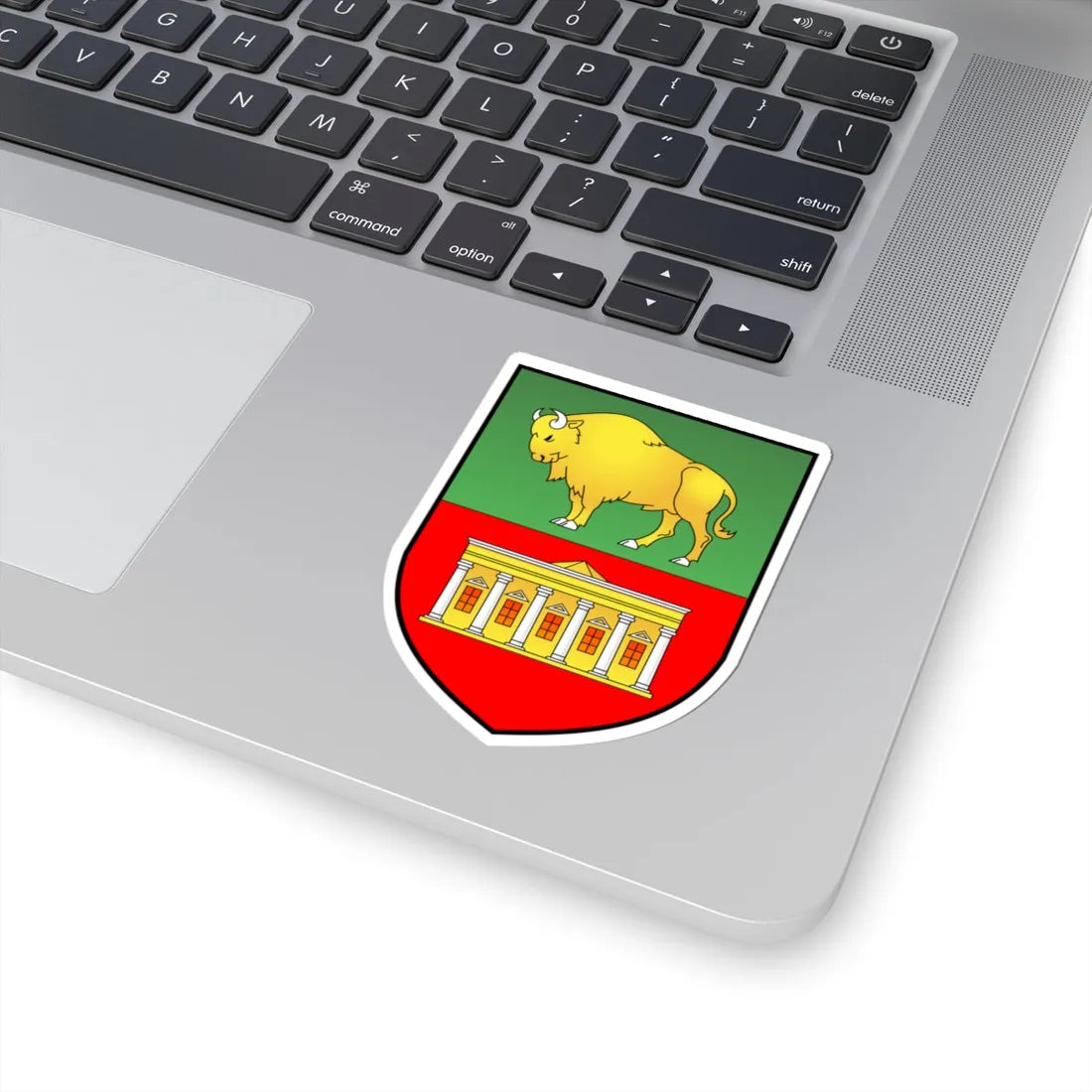 BIA Świsłocz COA (Belarus) (Coat of Arms) STICKER Vinyl Kiss-Cut Decal - The Sticker Space