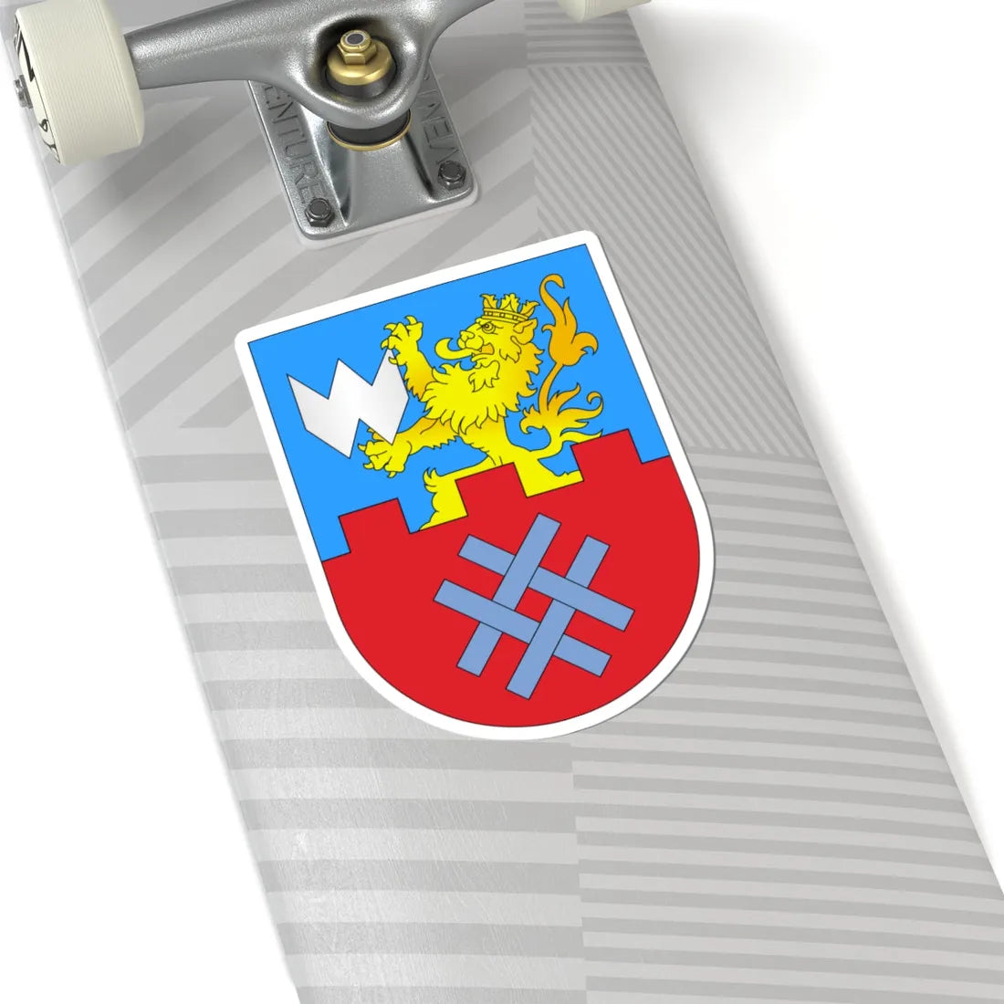 BIA Woronów COA (Belarus) (Coat of Arms) STICKER Vinyl Kiss-Cut Decal - The Sticker Space