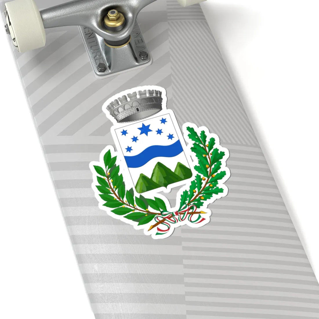 Bianchi-Stemma (Italy) (Coat of Arms) STICKER Vinyl Kiss-Cut Decal - The Sticker Space