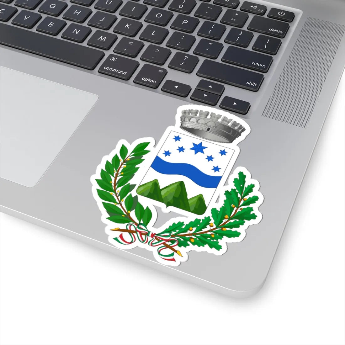 Bianchi-Stemma (Italy) (Coat of Arms) STICKER Vinyl Kiss-Cut Decal - The Sticker Space