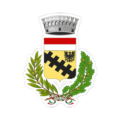 Bianzè-Stemma (Italy) (Coat of Arms) STICKER Vinyl Kiss-Cut Decal 6 Inch White - The Sticker Space