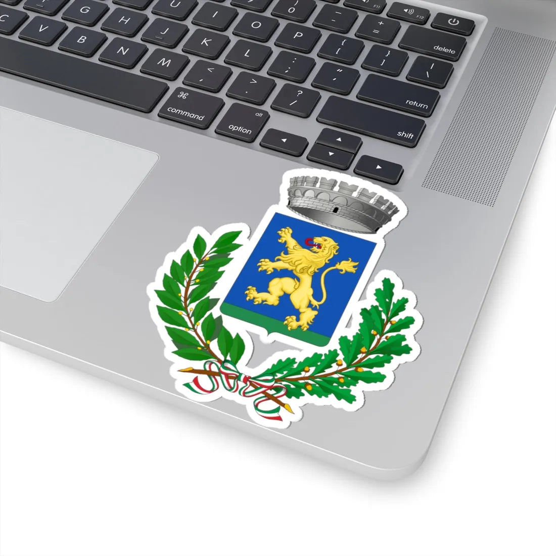 Bibbona-Stemma (Italy) (Coat of Arms) STICKER Vinyl Kiss-Cut Decal - The Sticker Space