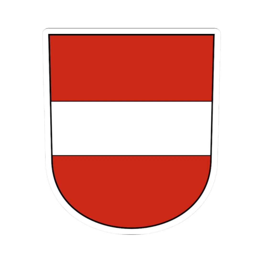 BichelseeBalterswil-blazon (Switzerland) (Coat of Arms) STICKER Vinyl Kiss-Cut Decal 2 Inch White - The Sticker Space