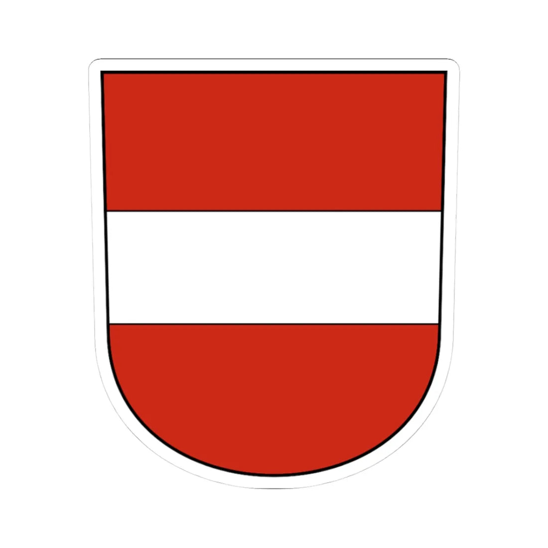 BichelseeBalterswil-blazon (Switzerland) (Coat of Arms) STICKER Vinyl Kiss-Cut Decal 3 Inch White - The Sticker Space