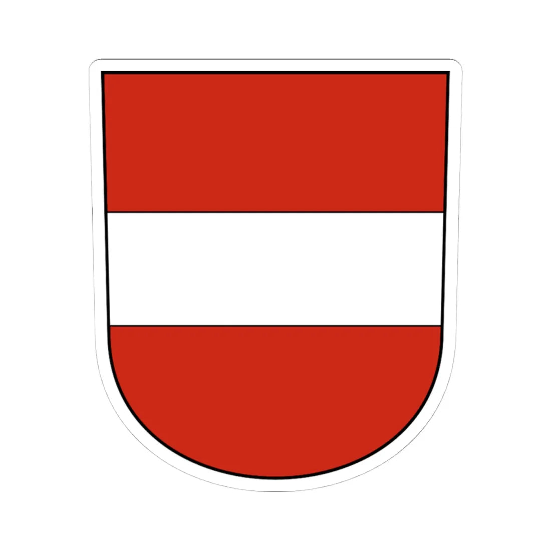 BichelseeBalterswil-blazon (Switzerland) (Coat of Arms) STICKER Vinyl Kiss-Cut Decal 4 Inch White - The Sticker Space