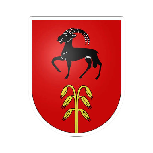 Bidogno-coat of arms (Switzerland) (Coat of Arms) STICKER Vinyl Kiss-Cut Decal 2 Inch White - The Sticker Space