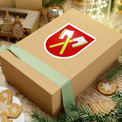 Biel district-coat of arms (Switzerland) (Coat of Arms) STICKER Vinyl Kiss-Cut Decal - The Sticker Space