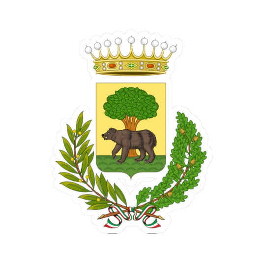 Biella-Stemma (Italy) (Coat of Arms) STICKER Vinyl Kiss-Cut Decal 2 Inch White - The Sticker Space