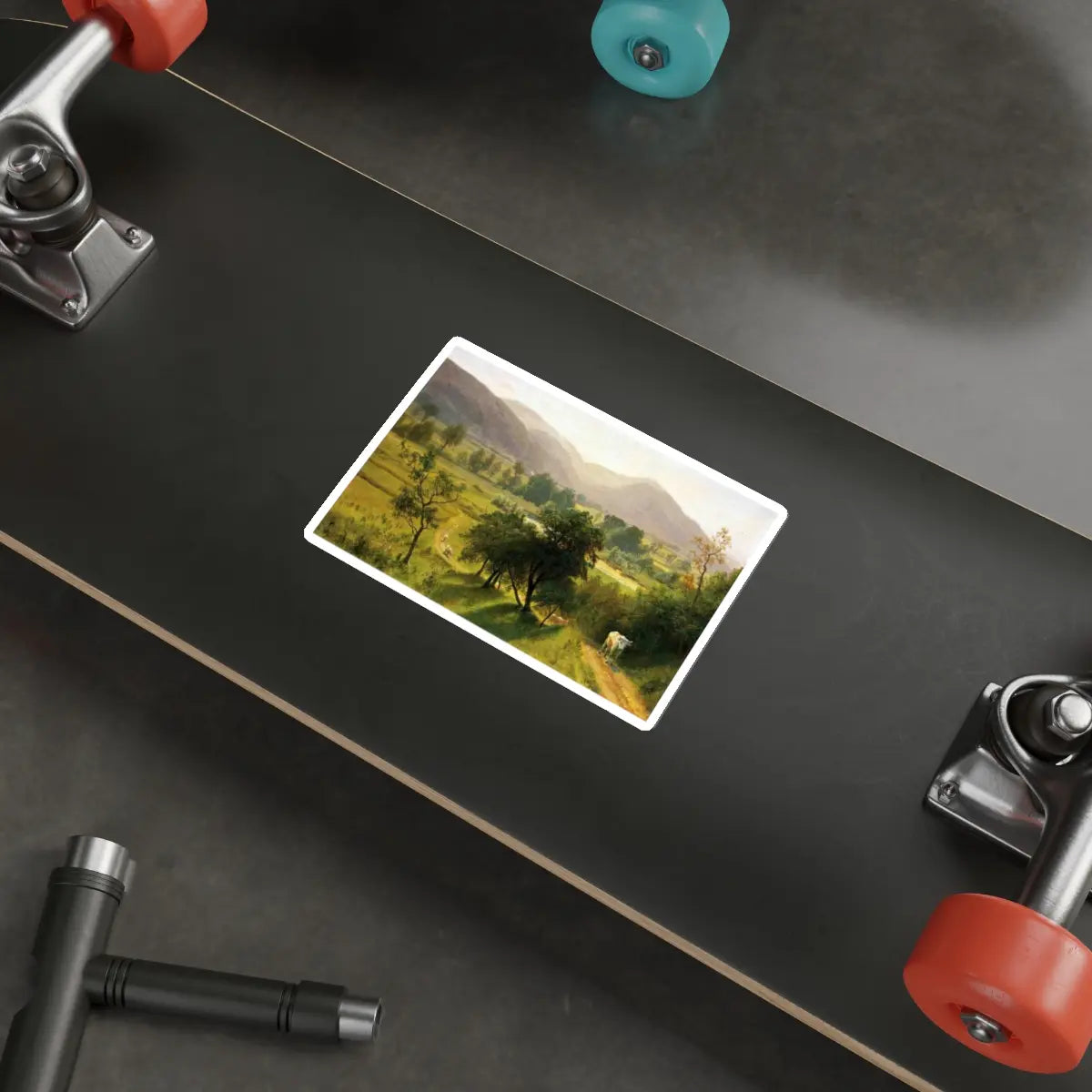 SKU:77077114010386760098 Sticker types:White Shape:Die-Cut Sizes:5" × 5"