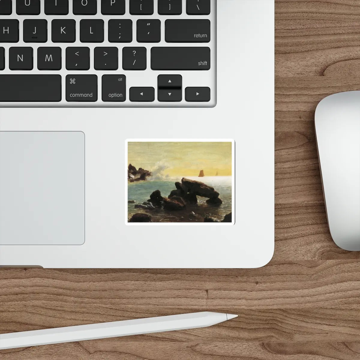 SKU:40147466785056409400 Sticker types:White Shape:Die-Cut Sizes:3" × 3"