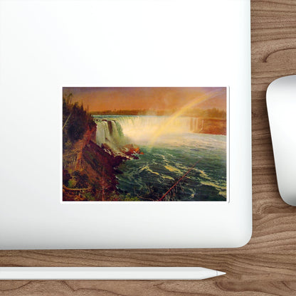 BIERSTADT, Albert - Niagra (Artwork) STICKER Vinyl Die-Cut Decal-The Sticker Space