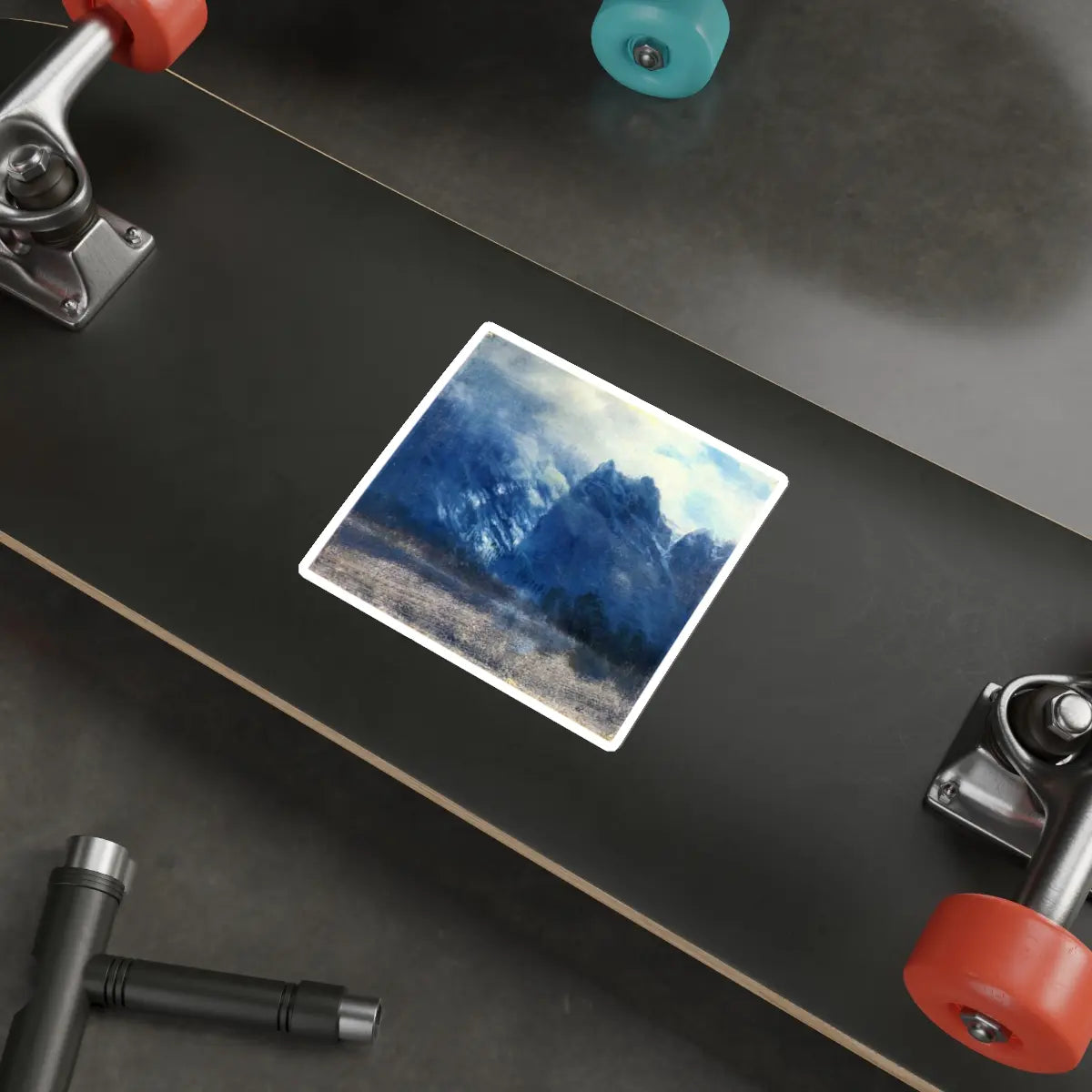 SKU:12265204560201940552 Sticker types:White Shape:Die-Cut Sizes:5" × 5"