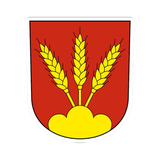 Biezwil-blazon (Switzerland) (Coat of Arms) STICKER Vinyl Kiss-Cut Decal 2 Inch White - The Sticker Space