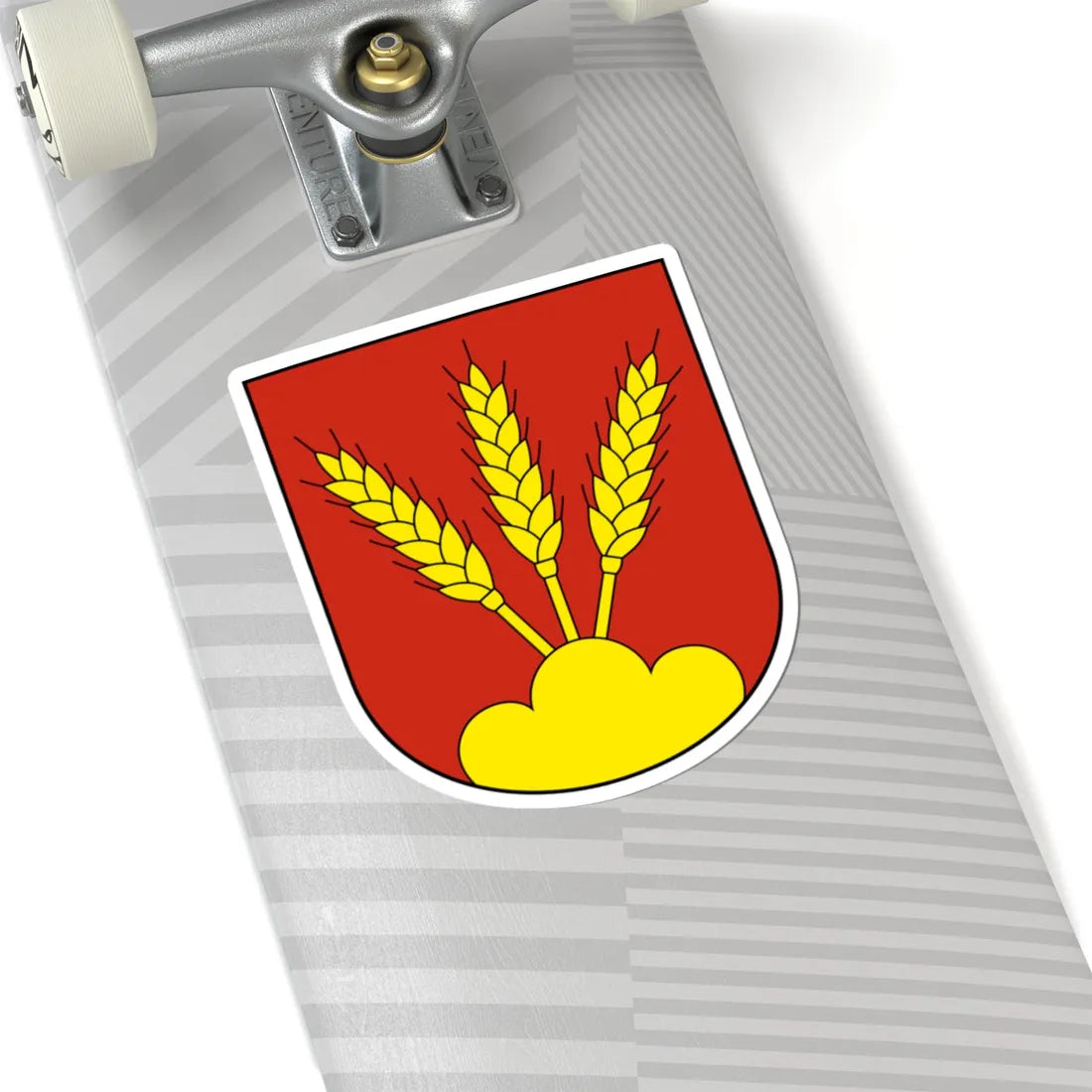 Biezwil-blazon (Switzerland) (Coat of Arms) STICKER Vinyl Kiss-Cut Decal - The Sticker Space