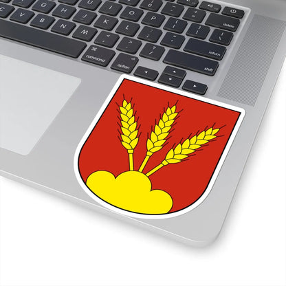 Biezwil-blazon (Switzerland) (Coat of Arms) STICKER Vinyl Kiss-Cut Decal - The Sticker Space