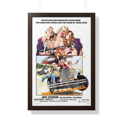 BIG BAD MAMA 1974 - Framed Movie Poster-20" x 30"-The Sticker Space