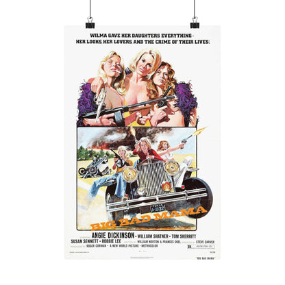 BIG BAD MAMA 1974 - Paper Movie Poster-12″ x 18″-The Sticker Space