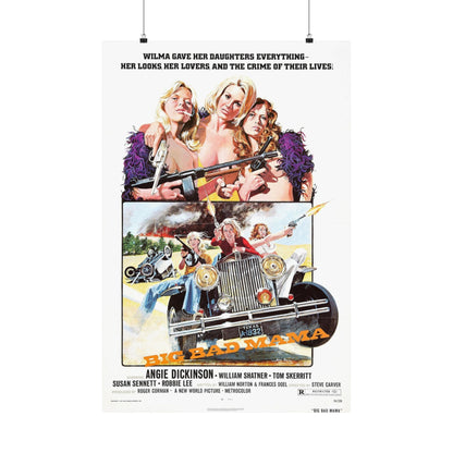 BIG BAD MAMA 1974 - Paper Movie Poster-24″ x 36″-The Sticker Space