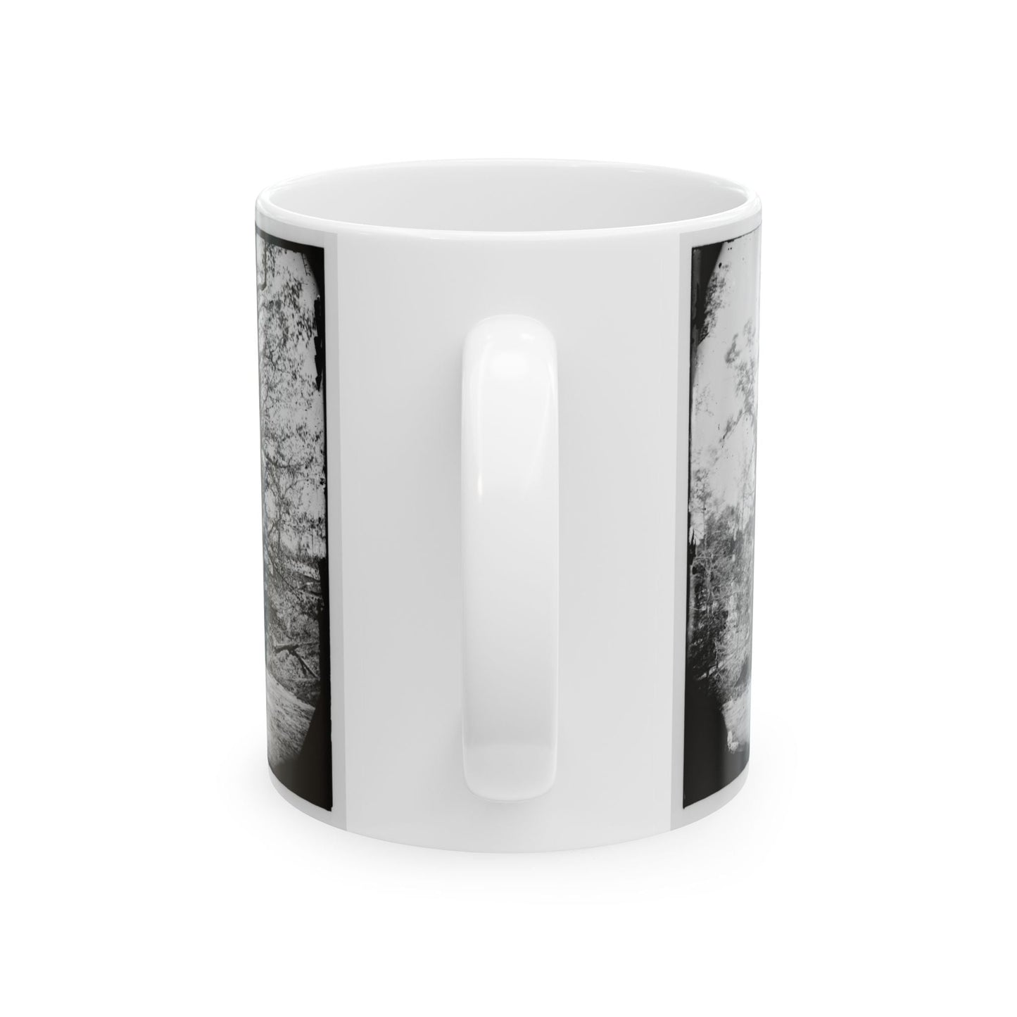 Big Black River, Miss. Battlefield Of May 17, 1863 (U.S. Civil War) White Coffee Mug-The Sticker Space