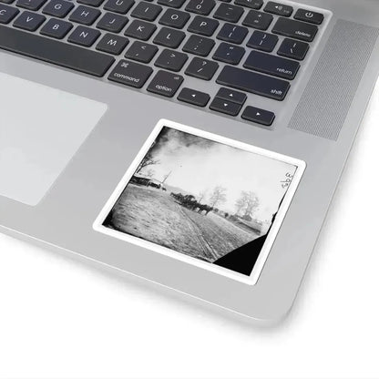 Big Black River Station, Miss. Wagons and Sheds (U.S. Civil War) STICKER Vinyl Kiss-Cut Decal - The Sticker Space