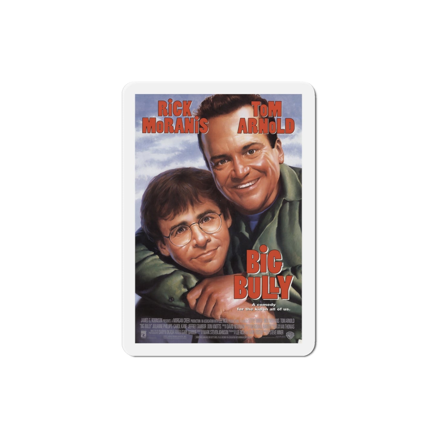 Big Bully 1996 Movie Poster Die-Cut Magnet-3" x 3"-The Sticker Space