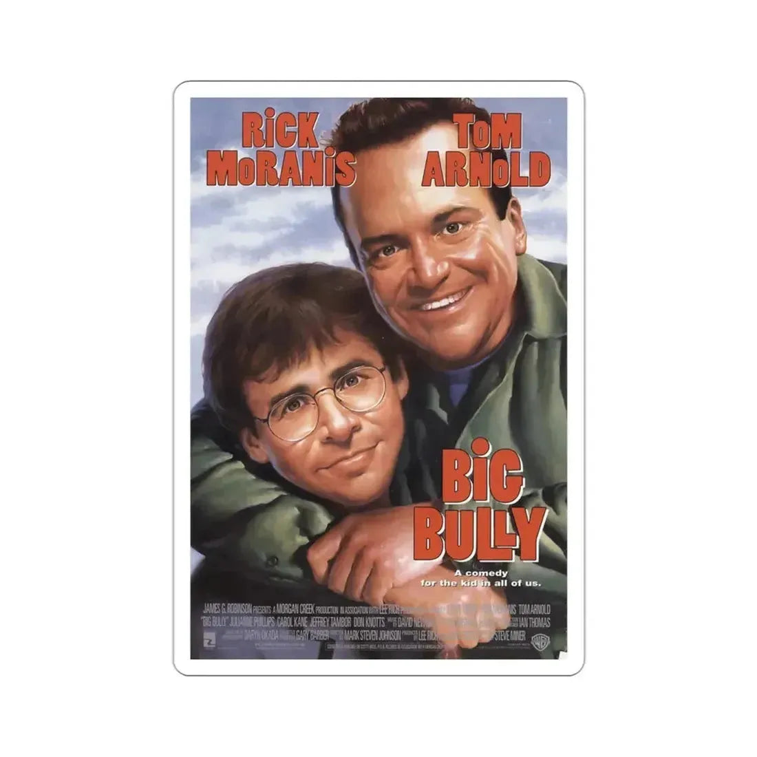 Big Bully 1996 Movie Poster STICKER Vinyl Die-Cut Decal - The Sticker Space