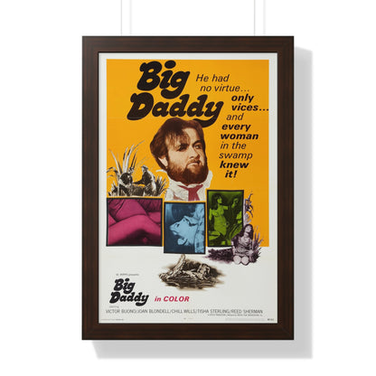 BIG DADDY 1969 - Framed Movie Poster-16″ x 24″-The Sticker Space