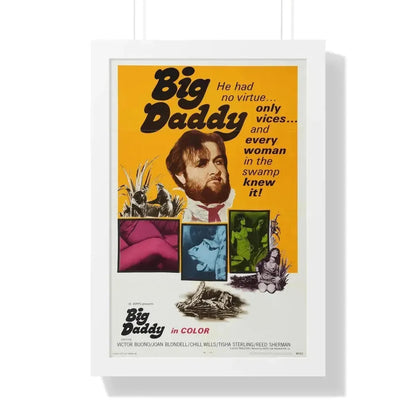 BIG DADDY 1969 - Framed Movie Poster - The Sticker Space