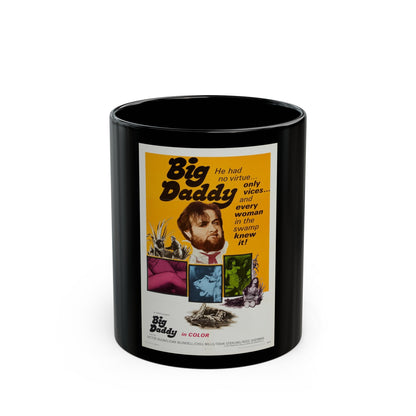 BIG DADDY 1969 Movie Poster - Black Coffee Mug-11oz-The Sticker Space