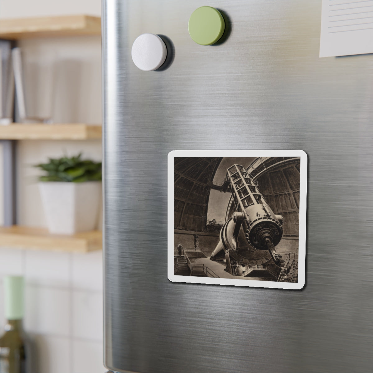 Big Eye, Original American Magazine interior illustration (Magazine Illustration) Refrigerator Magnet-The Sticker Space