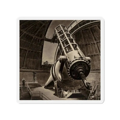 Big Eye, Original American Magazine interior illustration (Magazine Illustration) Refrigerator Magnet 3 Inch Die-Cut - The Sticker Space