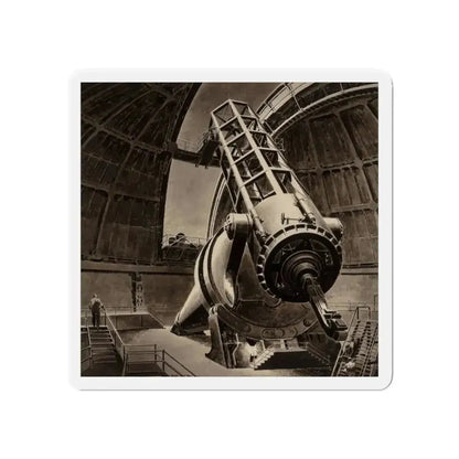 Big Eye, Original American Magazine interior illustration (Magazine Illustration) Refrigerator Magnet 5 Inch Die-Cut - The Sticker Space