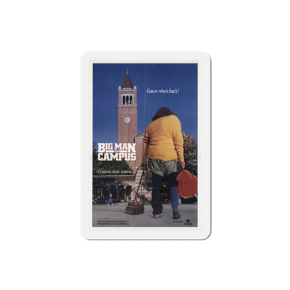 Big Man on Campus 1989 Movie Poster Die-Cut Magnet-2" x 2"-The Sticker Space