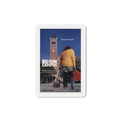 Big Man on Campus 1989 Movie Poster Die-Cut Magnet-4" x 4"-The Sticker Space