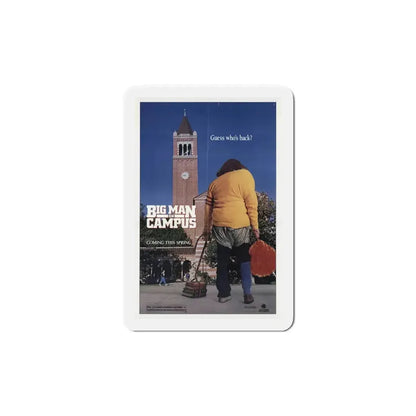 Big Man on Campus 1989 Movie Poster Refrigerator Magnet - The Sticker Space