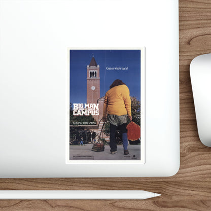 Big Man on Campus 1989 Movie Poster STICKER Vinyl Die-Cut Decal-The Sticker Space