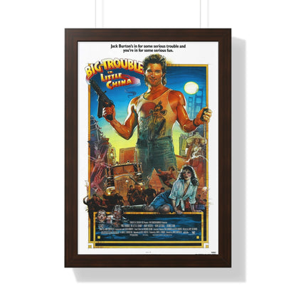 BIG TROUBLE IN LITTLE CHINA (2) 1986 - Framed Movie Poster-16″ x 24″-The Sticker Space