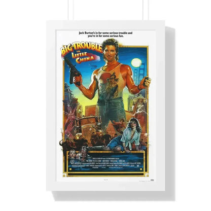 BIG TROUBLE IN LITTLE CHINA (2) 1986 - Framed Movie Poster - The Sticker Space