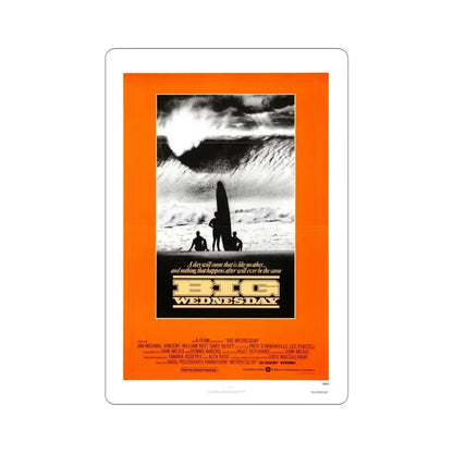 Big Wednesday 1978 Movie Poster STICKER Vinyl Die-Cut Decal 4 Inch - The Sticker Space